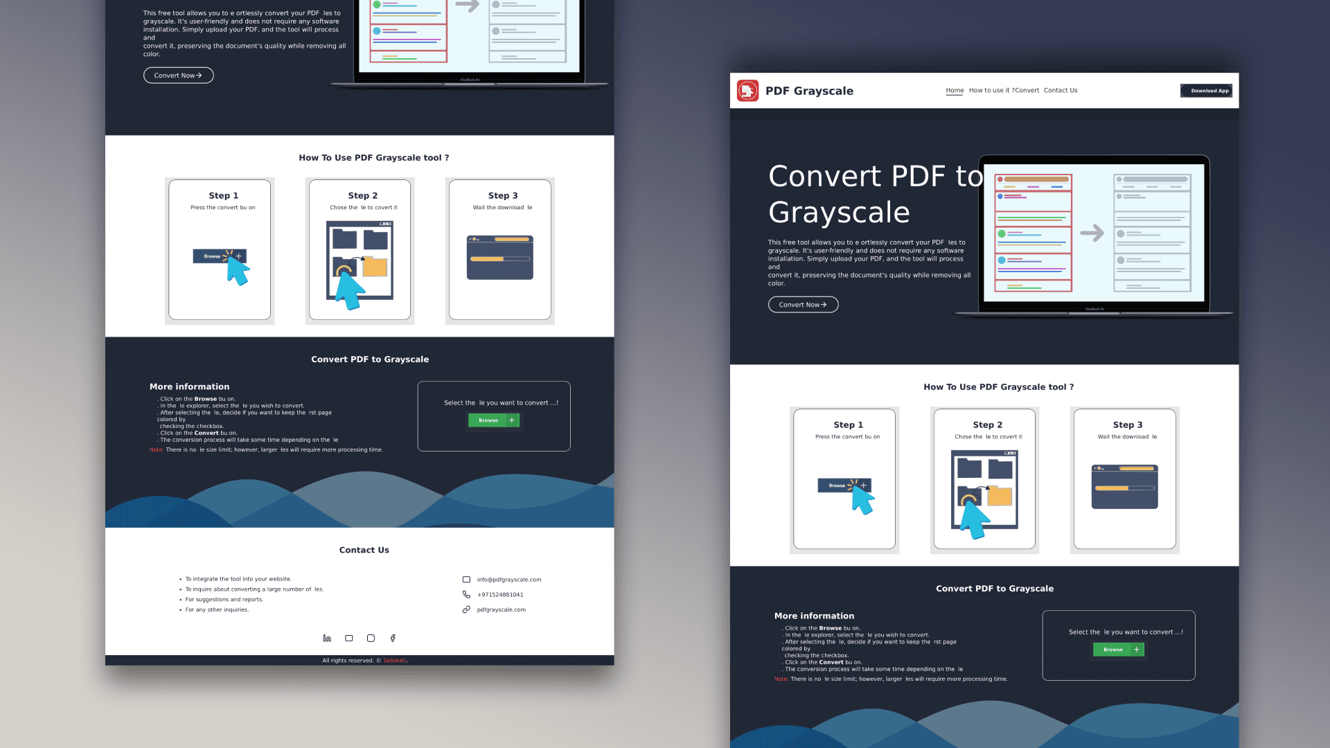 PDF Grayscale