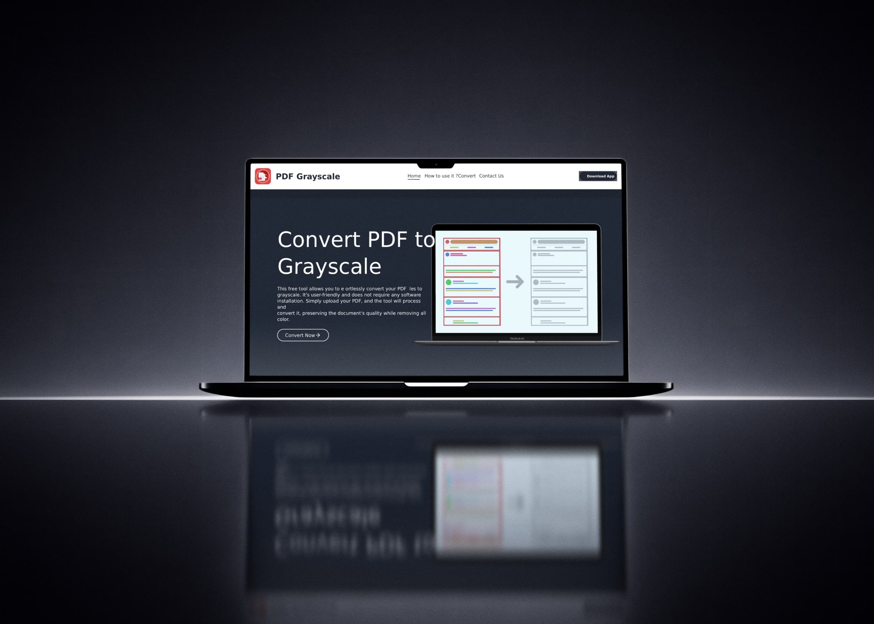 PDF Grayscale